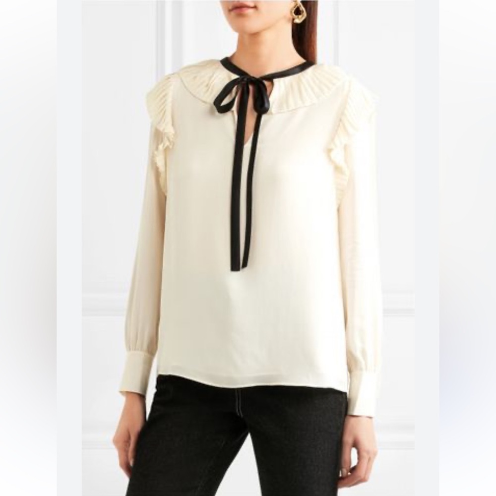 Tory Burch Silk Diana Top